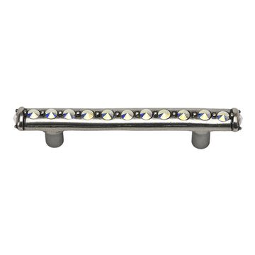 Carpe Diem Cache Cabinet Pull - Aurore Boreale Swarovski Crystalsimage