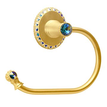 Carpe Diem Cache II Toilet Tissue Holder - Aurore Swarovski Crystalsimage