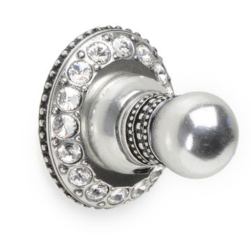 Carpe Diem Cache Towel Hook - Clear Swarovski Crystalsimage