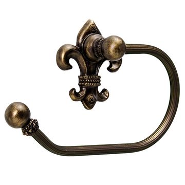 Carpe Diem Charlemagne Reeded Swing Toilet Tissue Holderimage