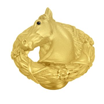Carpe Diem Classic Western Horse Wreath Knobimage
