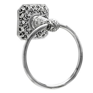 Carpe Diem Juliane Grace Full Towel Ring - Clear Swarovski Crystalsimage