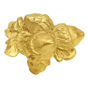 Carpe Diem Triple Acorn & Oak Leaf Cabinet Knobimage