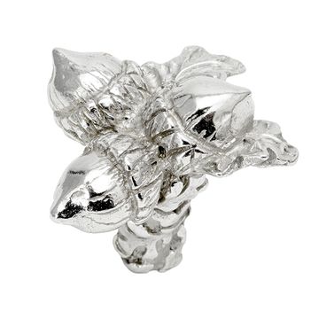 Carpe Diem Triple Acorn & Oak Leaf Large Cabinet Knobimage