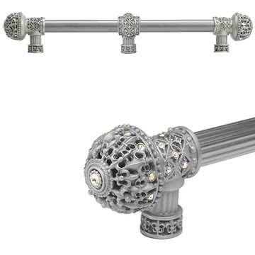 Carpe Diem Versailles Center Brace Smooth Large Finial Pull - Auroreimage