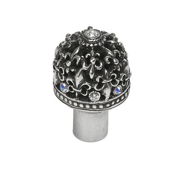 Carpe Diem Versailles Small Dome Knob with Aurore Swarovskiimage