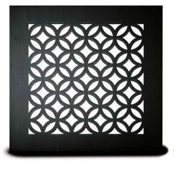 Architectural Grille Circle Link Perforated Grille Cabinet Panel Insertimage
