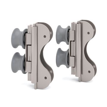 Quiet Glide Library Ladder Top Roller Swivel Assemblyimage