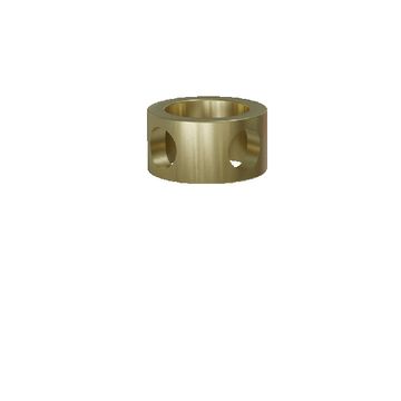 Designs of Distinction Contemporary Single Gallery Rail Corner Adapterimage