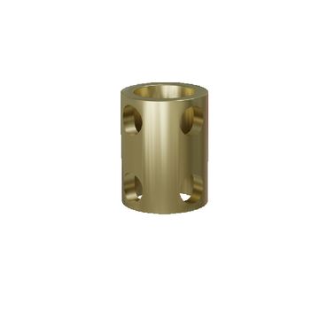 Designs of Distinction Contemporary Double Gallery Rail Corner Adapterimage