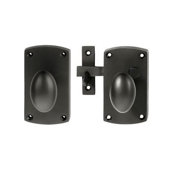 Forever Hardware Arch Drop Bar Oval Knob Case Gate Latchimage