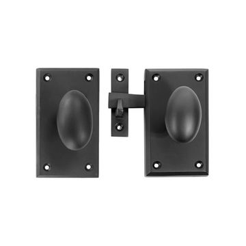 Forever Hardware Bevel Drop Bar Oval Knob Case Gate Latchimage