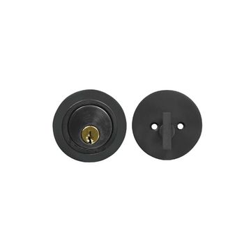 Forever Hardware Single Cylinder Round Deadboltimage