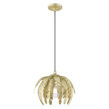 Livex Lighting Acanthus 1-Light Single Pendant Lightimage