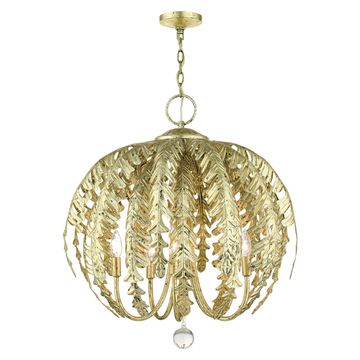 Livex Lighting Acanthus 5-Light Chandelierimage