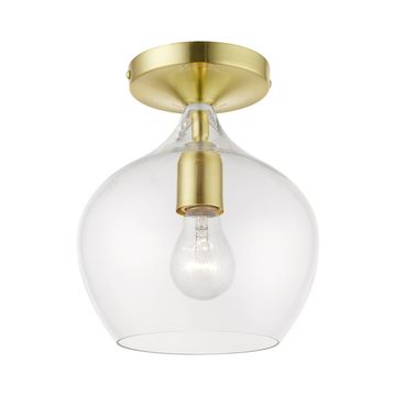 Livex Lighting Aldrich 1-Light Semi-Flush Ceiling Lightimage