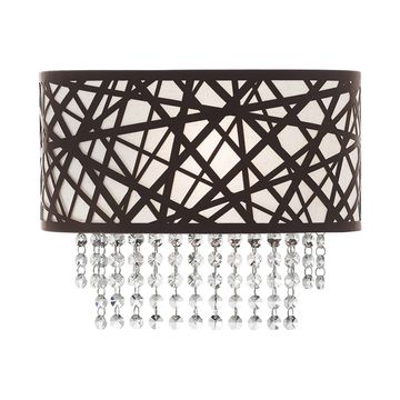 Livex Lighting Allendale 1-Light ADA Bronze Wall Sconceimage