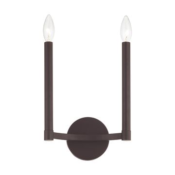 Livex Lighting Alpine 2-Light ADA Double Wall Sconceimage