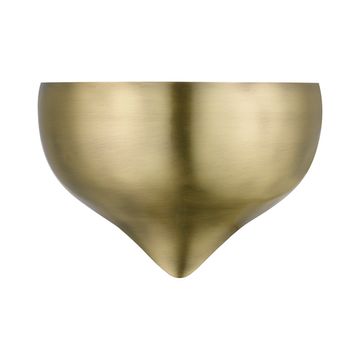 Livex Lighting Amador 1-Light Half Moon Wall Sconceimage