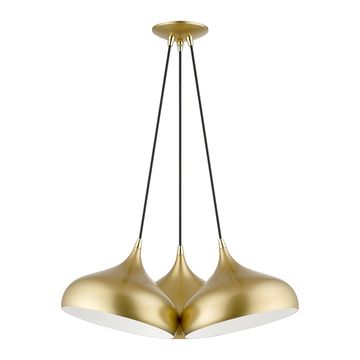 Livex Lighting Amador 3-Light Cluster Teardrop Pendant Lightimage