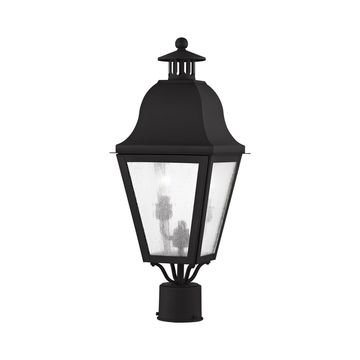Livex Lighting Amwell 2-Light Medium Outdoor Post Top Lanternimage