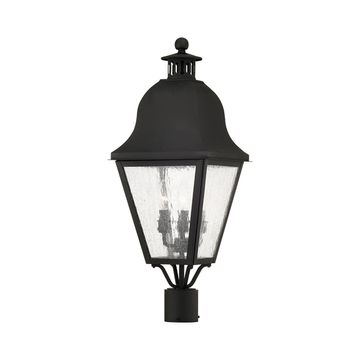 Livex Lighting Amwell 3-Light Large Outdoor Post Top Lanternimage