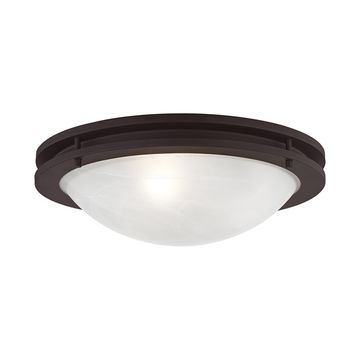 Livex Lighting Ariel 3-Light Flush Mount Ceiling Lightimage