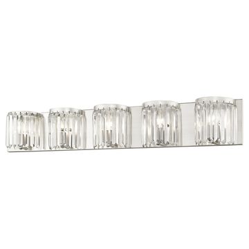 Livex Lighting Ashton 5-Light ADA Vanity Sconceimage