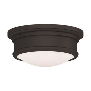 Livex Lighting Astor 2-Light Flush Mount Ceiling Lightimage