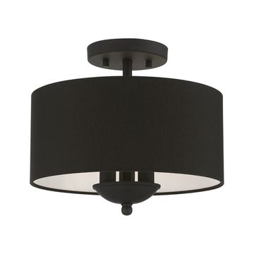 Livex Lighting Bainbridge 3-Light Semi-Flush Ceiling Lightimage
