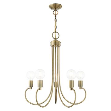Livex Lighting Bari 5-Light Medium Chandelierimage