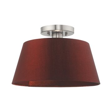 Livex Lighting Belclaire 1-Light Semi-Flush Lightimage