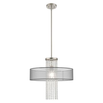 Livex Lighting Bella Vista 1-Light 20 Inch Pendant Chandelierimage