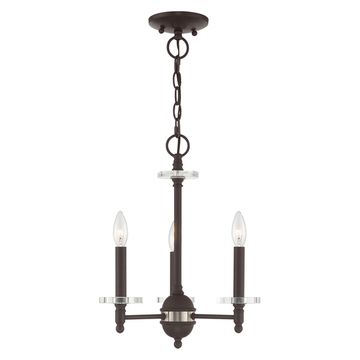Livex Lighting Bennington 3-Light Mini Chandelierimage