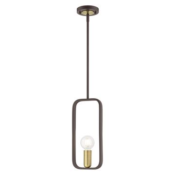 Livex Lighting Bergamo 1-Light Pendant Lightimage