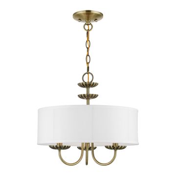 Livex Lighting Brookdale 3-Light Pendant Chandelierimage