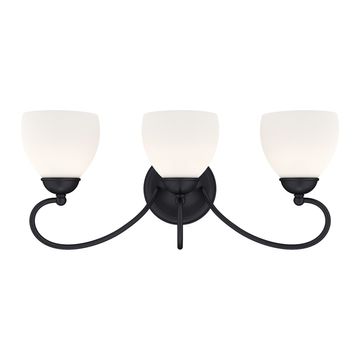 Livex Lighting Brookside 3-Light Vanity Sconceimage