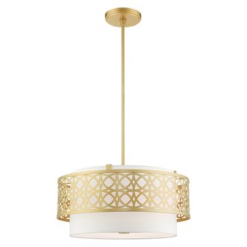 Livex Lighting Calinda 4-Light Pendant Chandelierimage