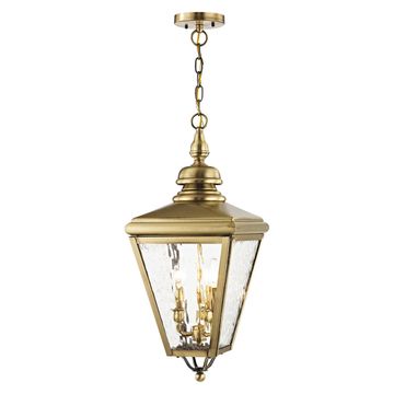 Livex Lighting Cambridge 3-Light Large Outdoor Pendant Lanternimage