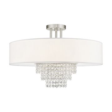Livex Lighting Carlisle 5-Light Semi-Flush Ceiling Lightimage