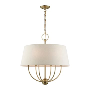 Livex Lighting Cartwright 6-Light Pendant Chandelierimage