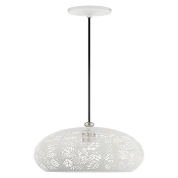 Livex Lighting Chantilly 1-Light Small Pendant Lightimage
