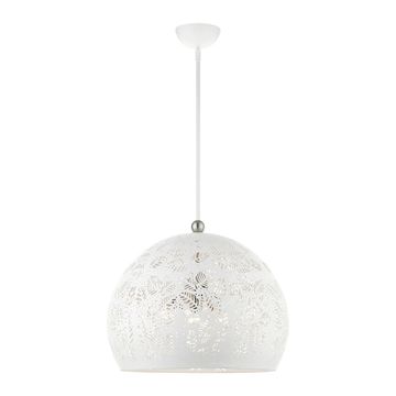 Livex Lighting Chantilly 3-Light Large Pendant Lightimage