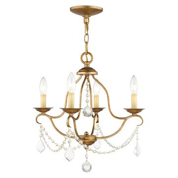 Livex Lighting Chesterfield 4-Light Chandelierimage