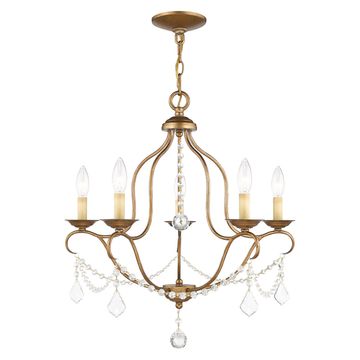 Livex Lighting Chesterfield 5-Light Chandelierimage