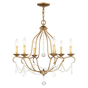 Livex Lighting Chesterfield 6-Light Chandelierimage