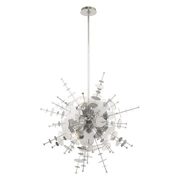 Livex Lighting Circulo 6-Light Large Pendant Chandelierimage