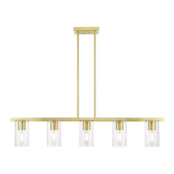 Livex Lighting Clarion 5-Light Linear Chandelierimage