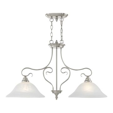 Livex Lighting Coronado 2-Light Linear Chandelierimage