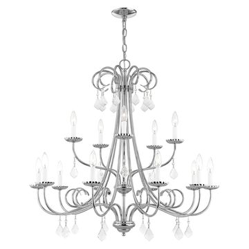 Livex Lighting Daphne 15-Light Foyer Chandelierimage